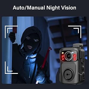 📸 Caméra Corporelle 4K BOBLOV B4K5 – Avec Audio, GPS & Vision Nocturne Ma boutique