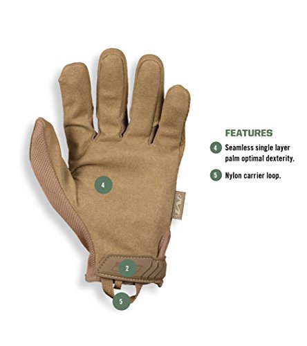 Mechanix Wear - Original Coyote Gants (Small, Marron) SS-SMS-9004857 Ma boutique