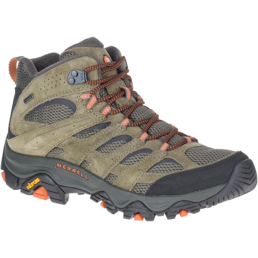 Merrell Homme Moab 3 Mid GTX Botte de randonnée – Béluga Ma boutique