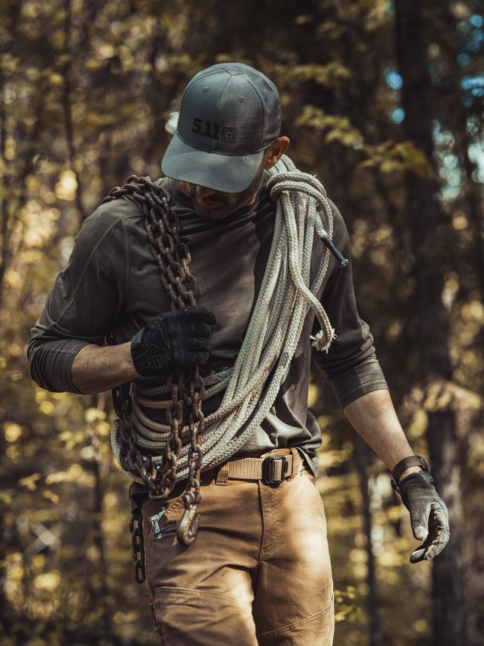 5.11 Ceinture en Nylon – Résistante, Polyvalente et Confortable 5.11