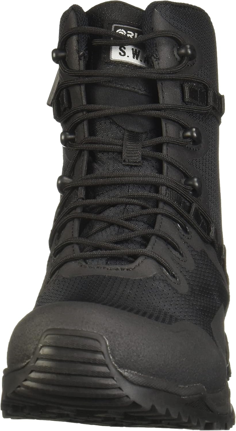 Original S.W.A.T. Alpha Fury – Bottes Unisexe avec Fermeture Éclair Latérale – 20,3 cm Ma boutique