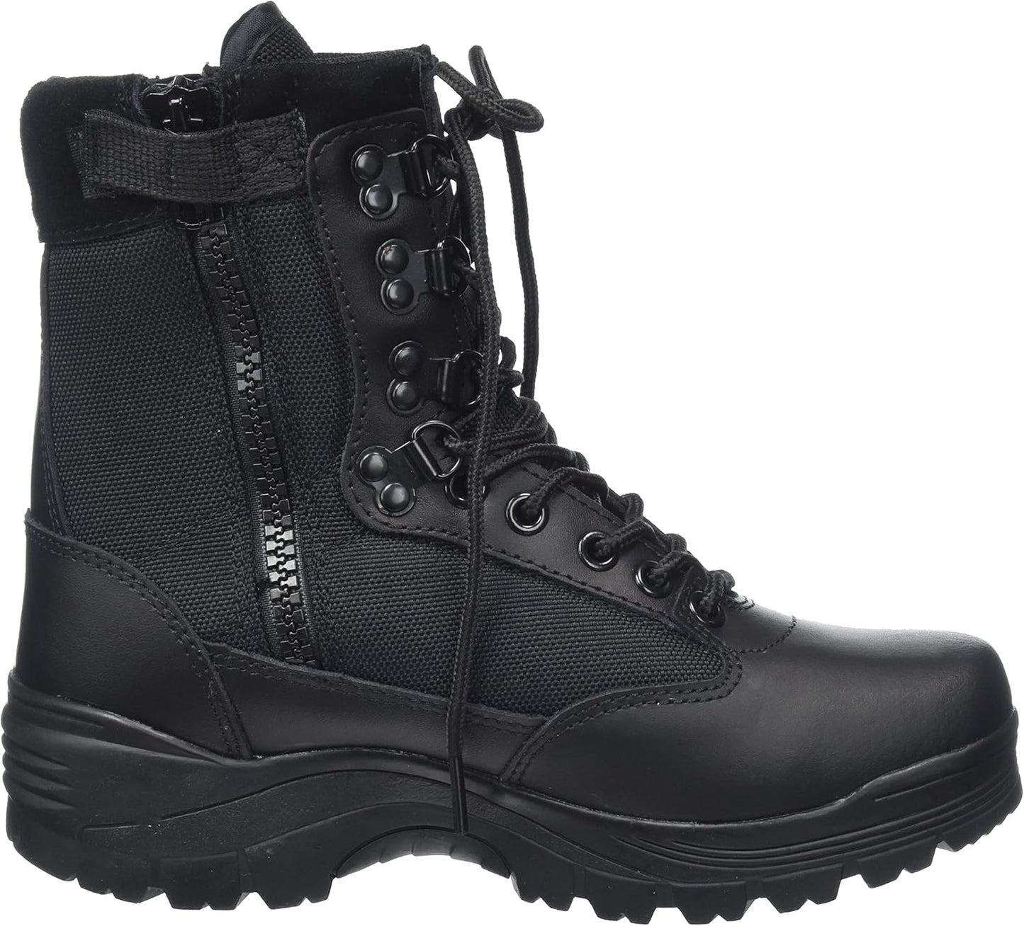 Mil-Tec Homme Tactical Boot M.YKK Zipper Botte de randonnée Ma boutique