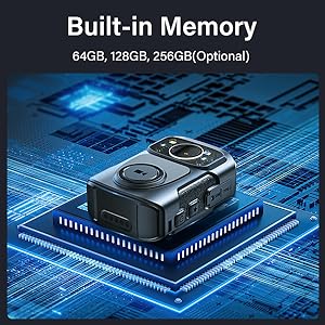 📸 Caméra Corporelle 4K BOBLOV B4K5 – Avec Audio, GPS & Vision Nocturne Ma boutique