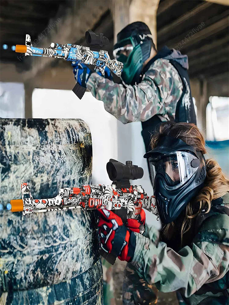 Fusil Jouet AK47 Électrique – Lanceur de Billes d’Eau – Mode Automatique & Manuel – Jeu de Tir en Plein Air Ma boutique