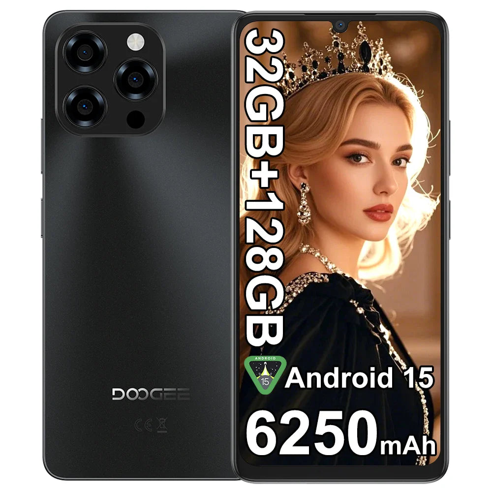 DOOGEE NOTE 58 – Smartphone Android 15 avec grande autonomie et écran 6,75" - BLACKBEARD OUTDOOR INDUSTRIES
