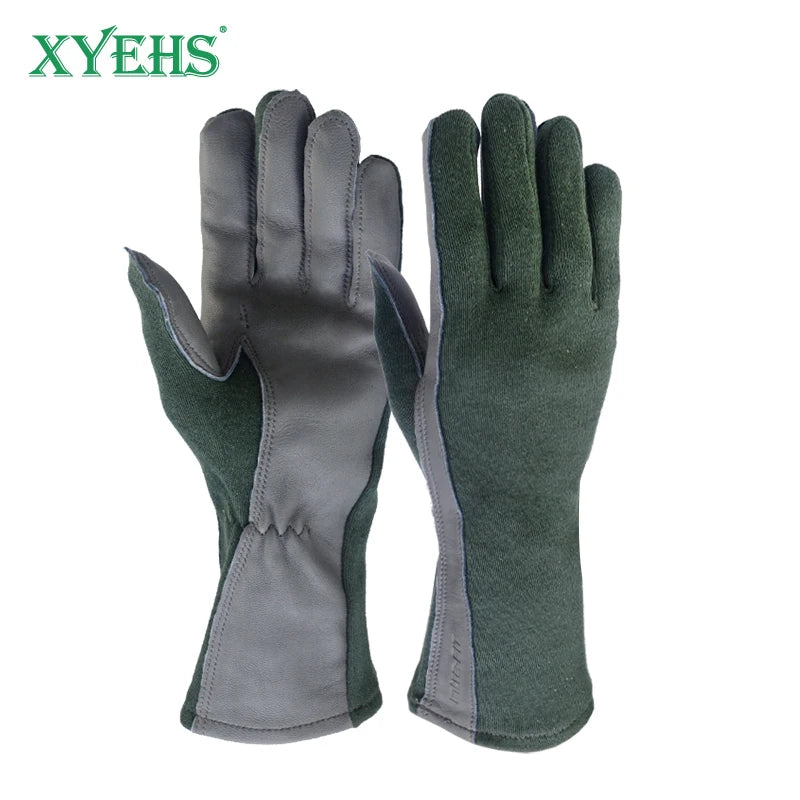 Gants Militaires Professionnels XYEHS – Protection Ignifuge et Précision de Pilotage - BLACKBEARD OUTDOOR INDUSTRIES