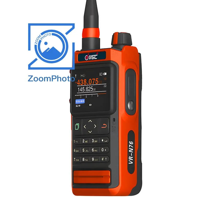 Talkie-Walkie VR-N76 UV Double Bande, IP67 Étanche, Bluetooth, GPS, 5W - BLACKBEARD OUTDOOR INDUSTRIES