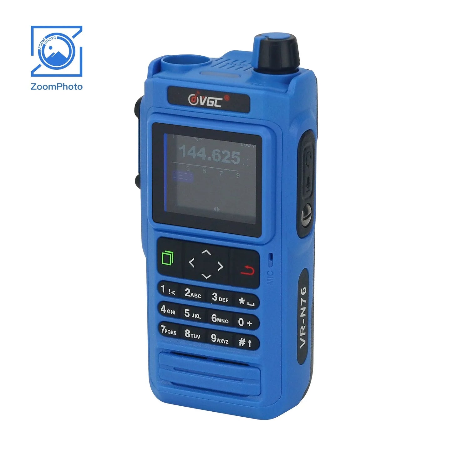 Talkie-Walkie VR-N76 UV Double Bande, IP67 Étanche, Bluetooth, GPS, 5W - BLACKBEARD OUTDOOR INDUSTRIES