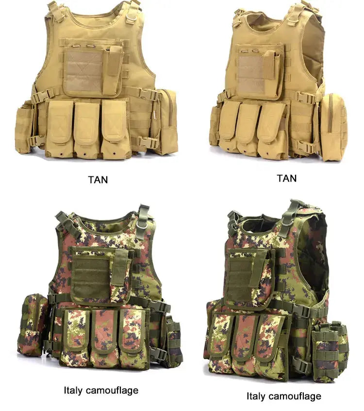 Gilet Tactique Porte-Plaque YAKEDA E88005 – Usage Professionnel & Airsoft Ma boutique