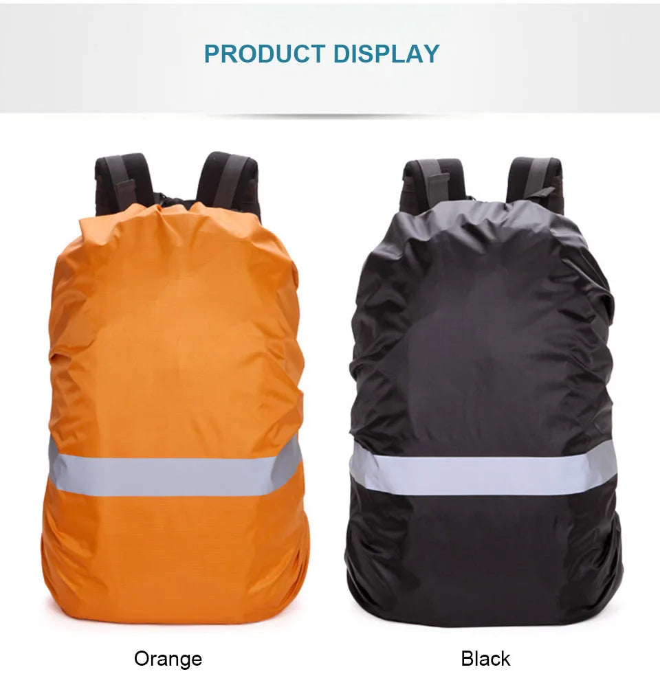 Housse de Pluie Réfléchissante pour Sac à Dos - BLACKBEARD OUTDOOR INDUSTRIES