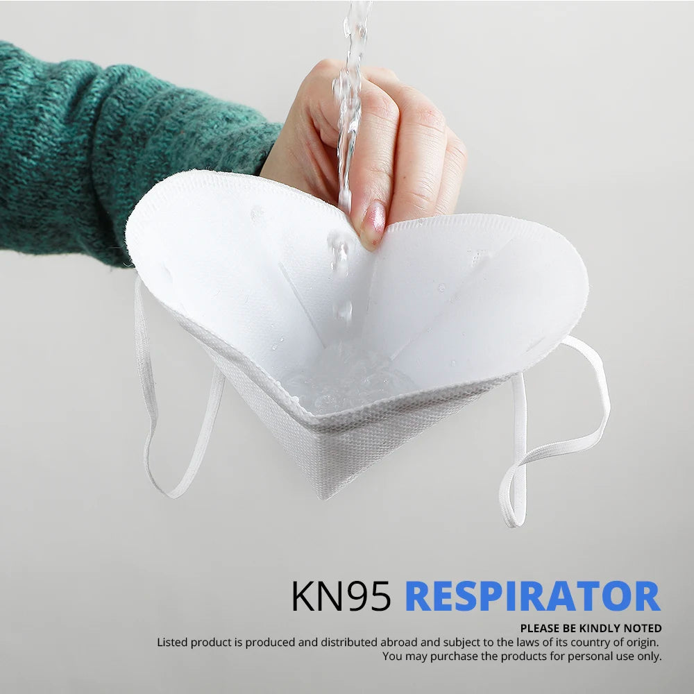 Masques FFP2 KN95 - 10 à 200 Pièces - Homologuées avec 5 Couches - BLACKBEARD OUTDOOR INDUSTRIES