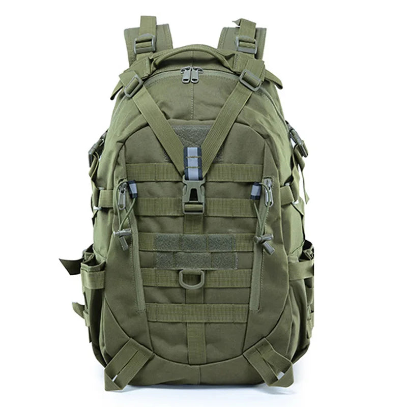 Sac à Dos de Camping 40L – Sac de Voyage Tactique Molle pour Homme, Rucksack de Randonnée et Escalade, Sac à Épaule Réfléchissant Outdoor - BLACKBEARD OUTDOOR INDUSTRIES