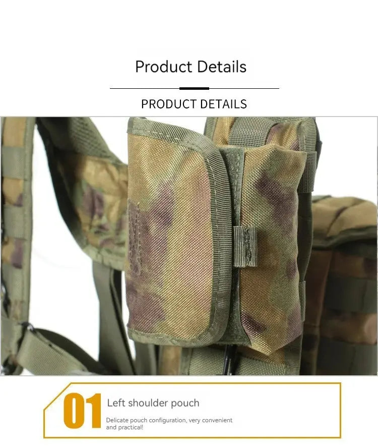 Gilet Tactique Russe SMERSH – Système Modulaire avec Pochettes Détachables Ma boutique