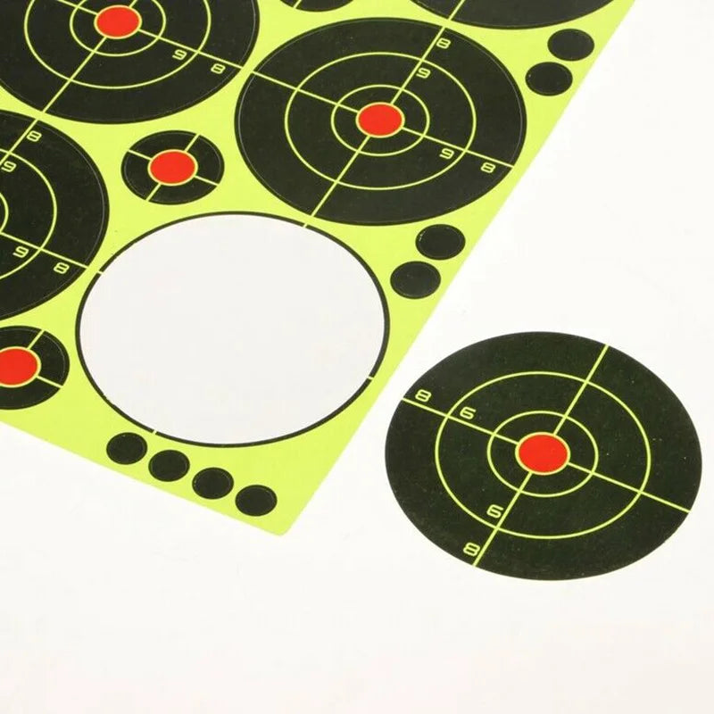 Lot de 180 Cibles Autocollantes Réactives 3 Pouces - BLACKBEARD OUTDOOR INDUSTRIES