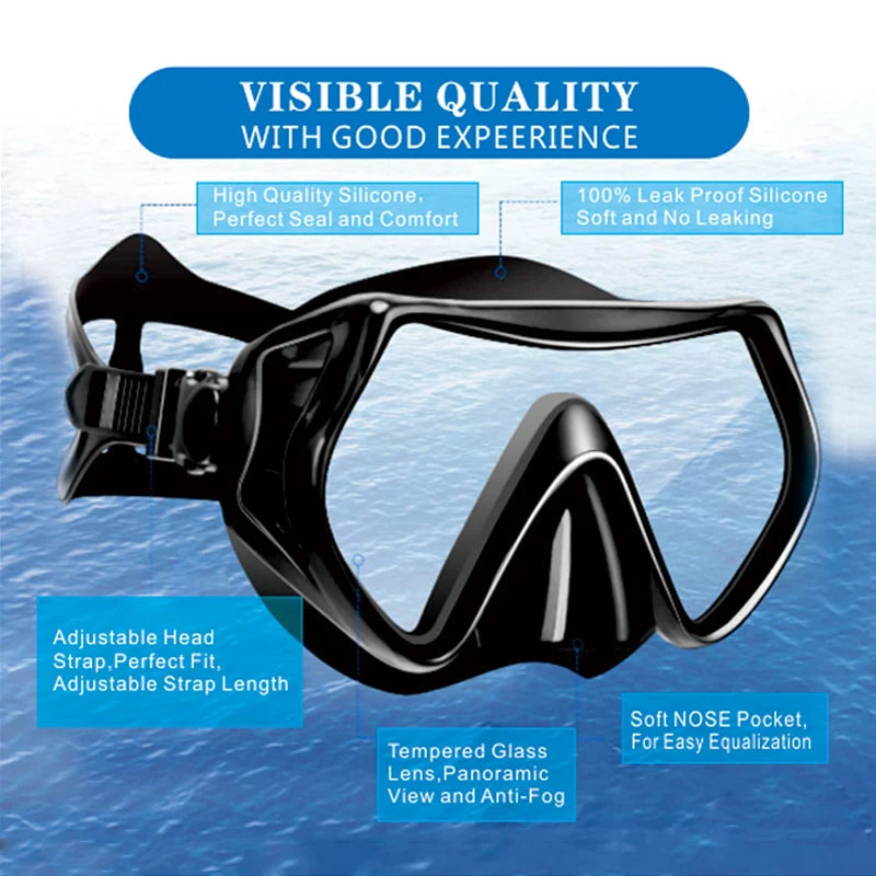 masque de plongée professionnel QYQ compatible GoPro Ma boutique