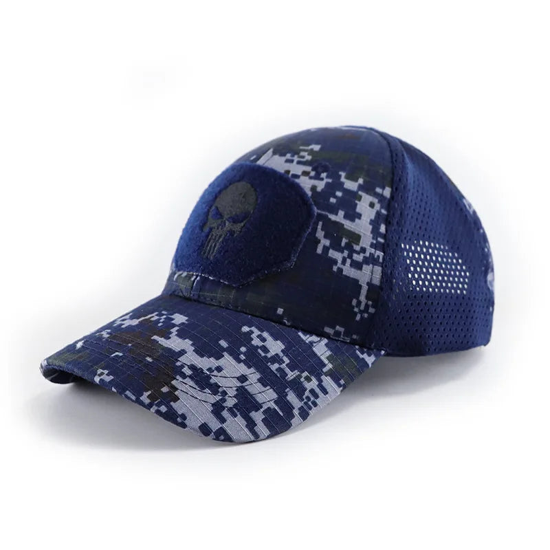 Casquette Tactique LIBERWOOD Skull Operator – Style SWAT, Forces Spéciales, Airsoft & Outdoor - BLACKBEARD OUTDOOR INDUSTRIES