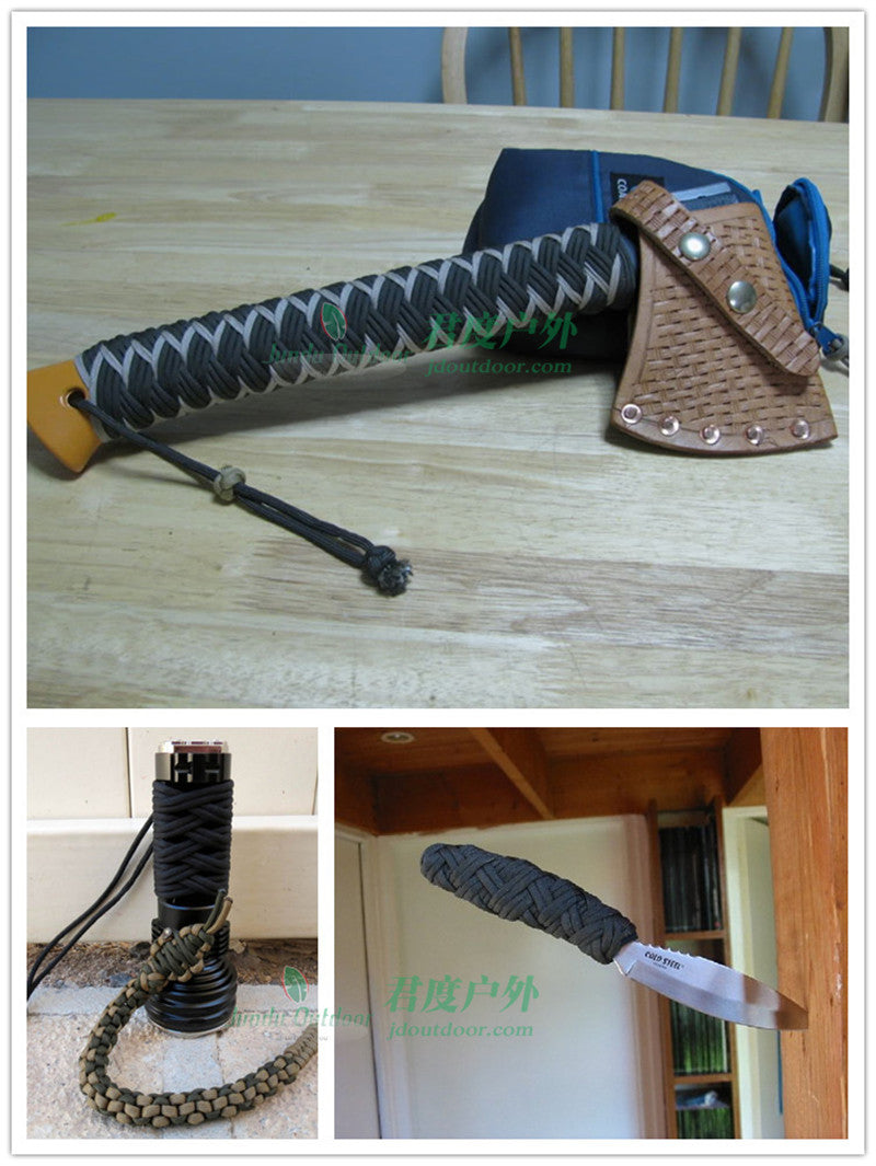 Corde Paracorde Militaire 550 – 100M / 50M / 31M – 7 Brins – 4 mm – Corde de Parachute pour Extérieur, Survie, Bricolage, Camping, Bracelet, Ligne de Tente - BLACKBEARD OUTDOOR INDUSTRIES