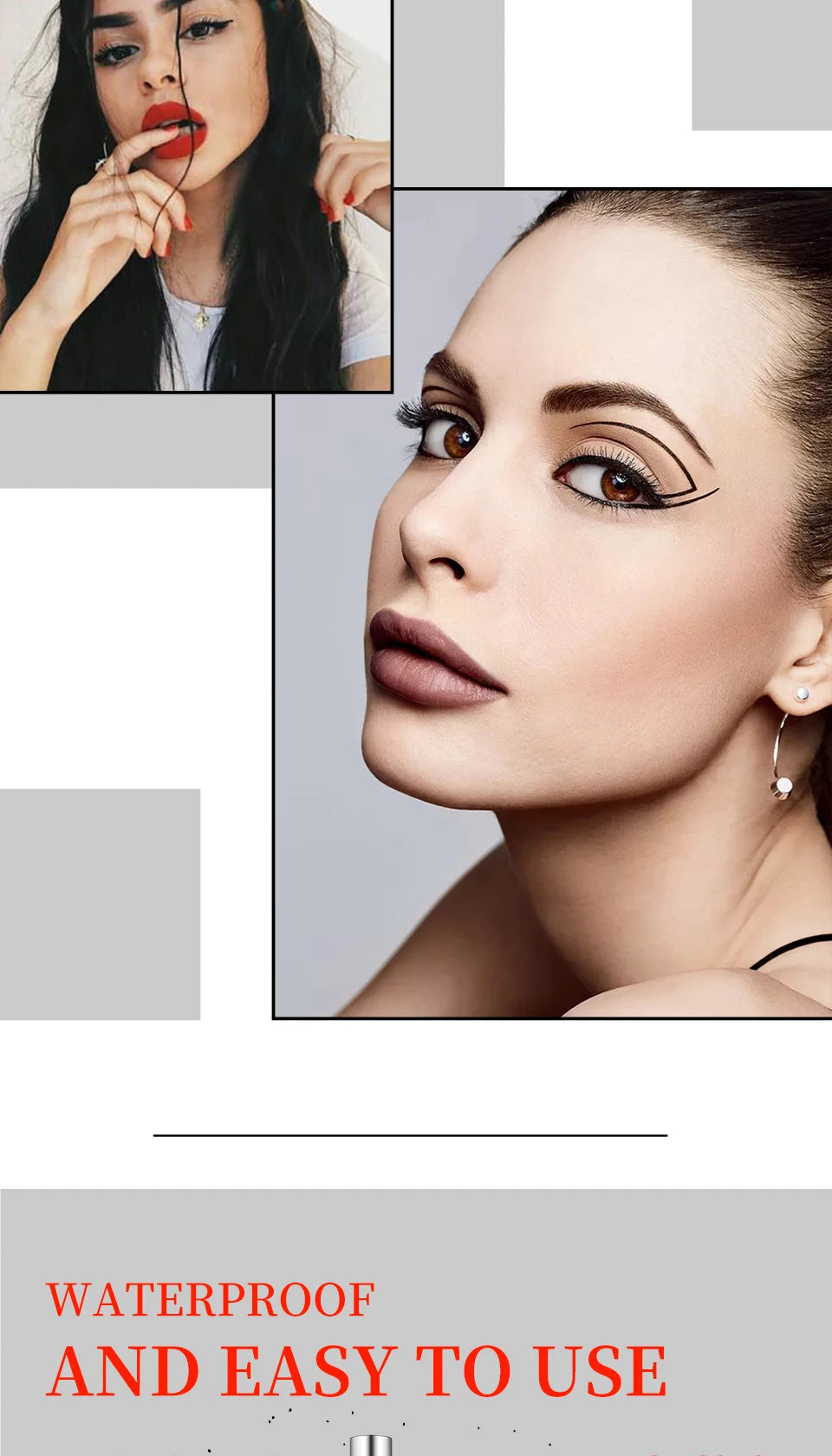 IMAGIC Waterproof Eyeliner - Long-Lasting Matte & Shimmer Finish Eyeliner Pen BLACKBEARD OUTDOOR INDUSTRIES