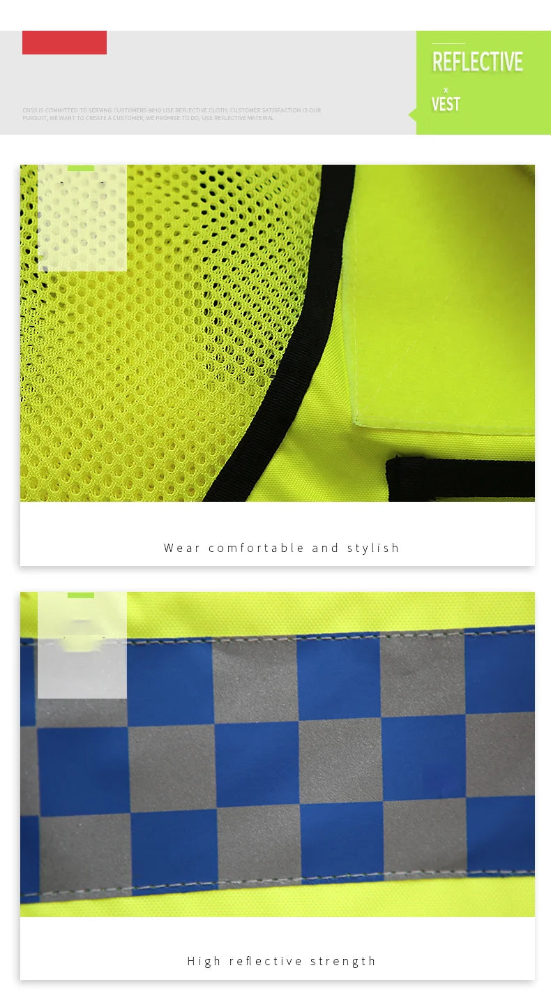 Gilet de Sécurité Tactique - Haute Visibilité pour Patrouille et Travail BLACKBEARD OUTDOOR INDUSTRIES