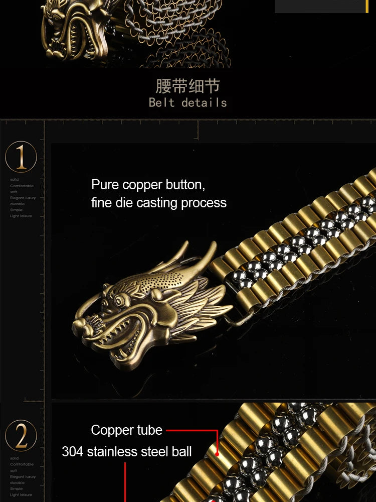 Ceinture en Cuivre Pur pour Homme Ma boutique
