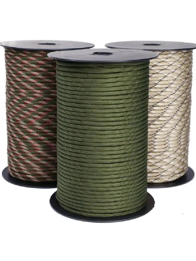 Corde Paracord Militaire 550 – 100m de Résistance et Polyvalence ! - BLACKBEARD OUTDOOR INDUSTRIES