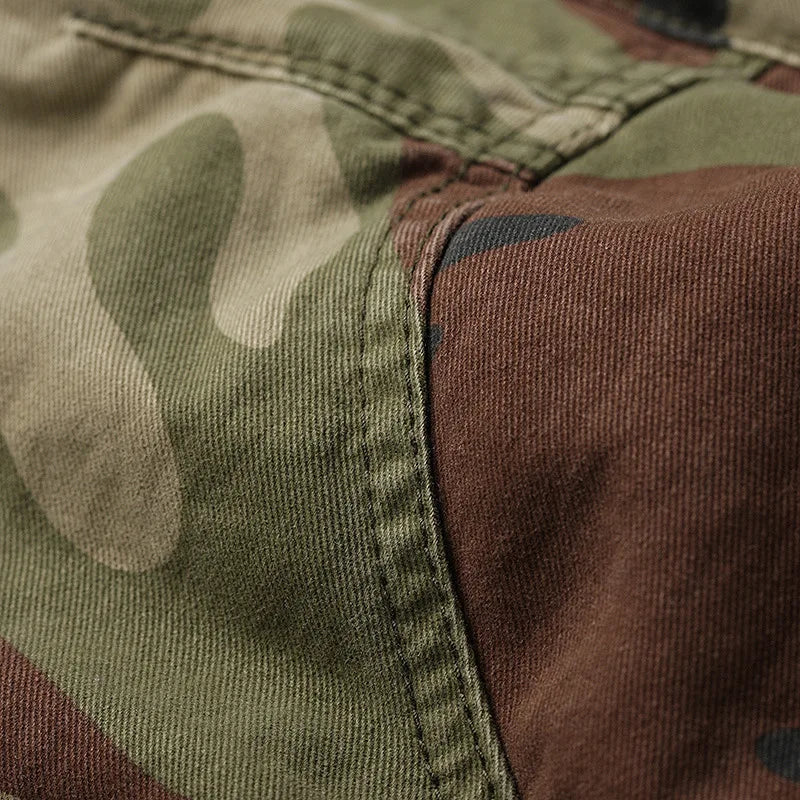 Pantalon Cargo Tactique Camouflage Homme Oversize – Imperméable, Multi-Poches, Style Militaire - BLACKBEARD OUTDOOR INDUSTRIES