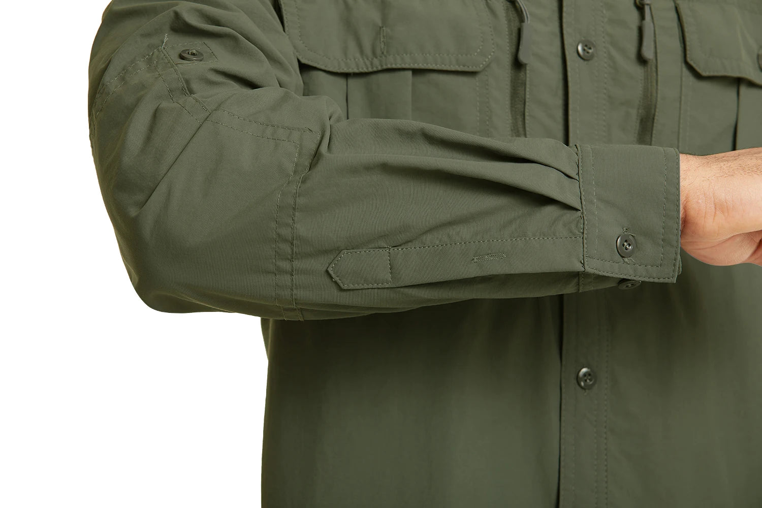 Chemise Homme TACVASEN | Manches Longues | Séchage Rapide | Protection UV | Poches Zippées | Randonnée & Travail Extérieur - BLACKBEARD OUTDOOR INDUSTRIES