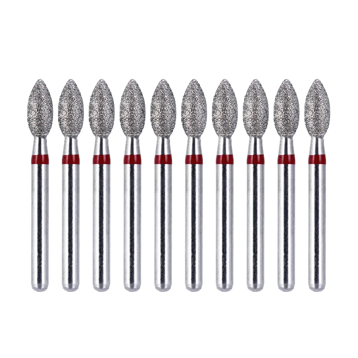 AZDENT Lot de 10 Fraises Dentaires Diamantées Ball Round Type FG 1.6mm – 25mm pour Turbine Haute Vitesse Ma boutique