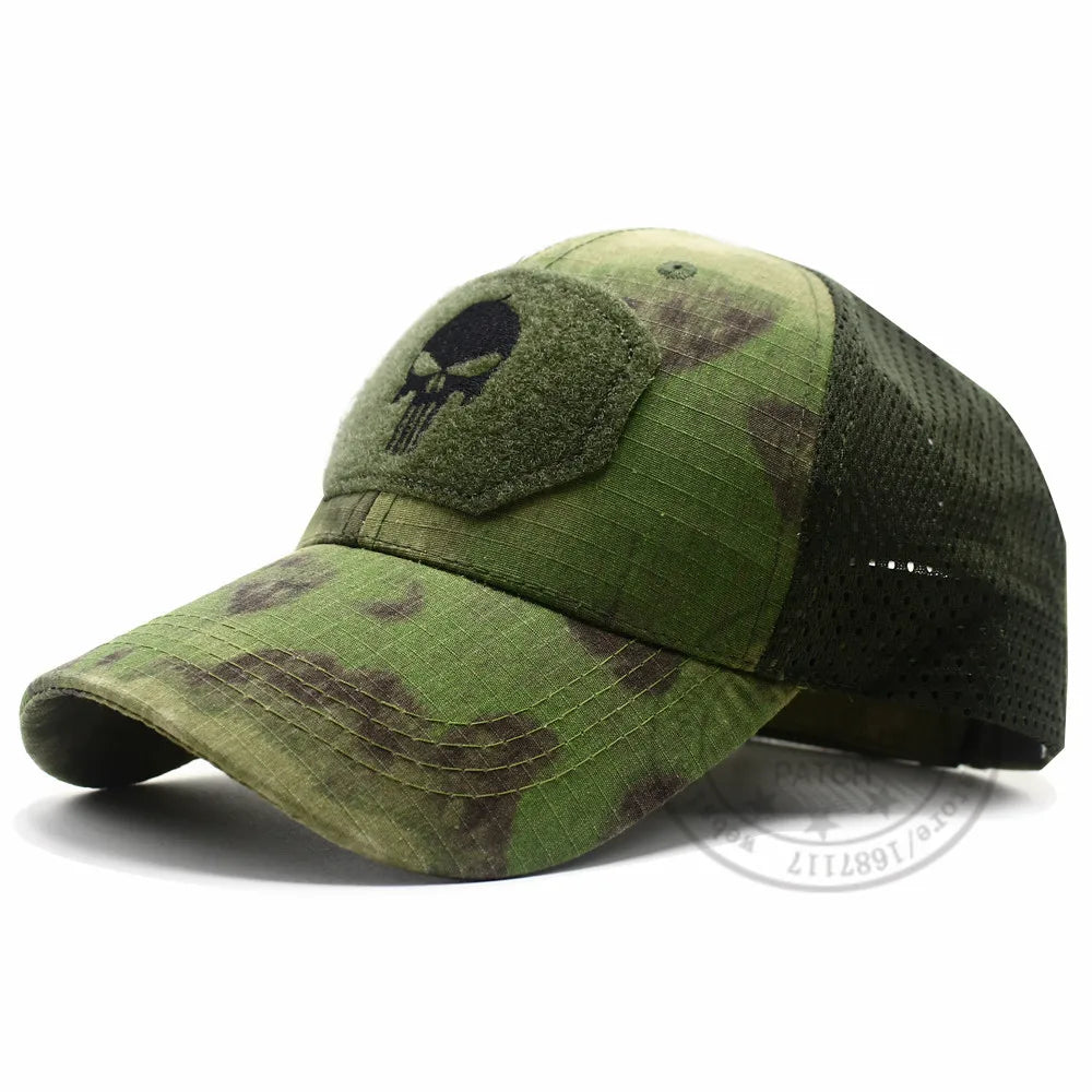 Casquette Tactique LIBERWOOD Skull Operator – Style SWAT, Forces Spéciales, Airsoft & Outdoor - BLACKBEARD OUTDOOR INDUSTRIES