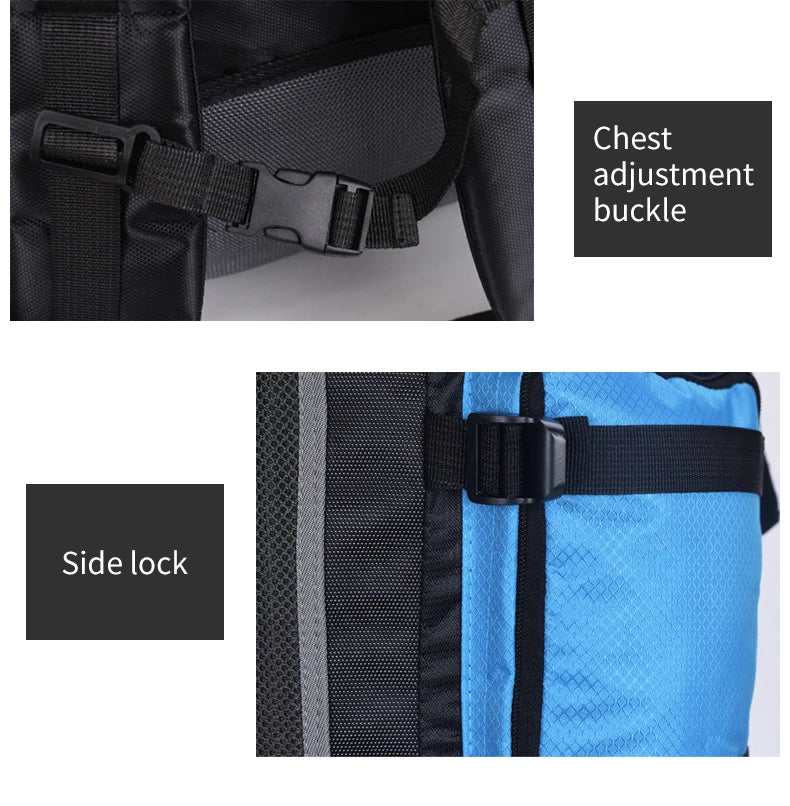 Sac à Dos de Voyage 90L - Sac de Camping, Randonnée, Montagne et Sport - Homme & Femme - BLACKBEARD OUTDOOR INDUSTRIES