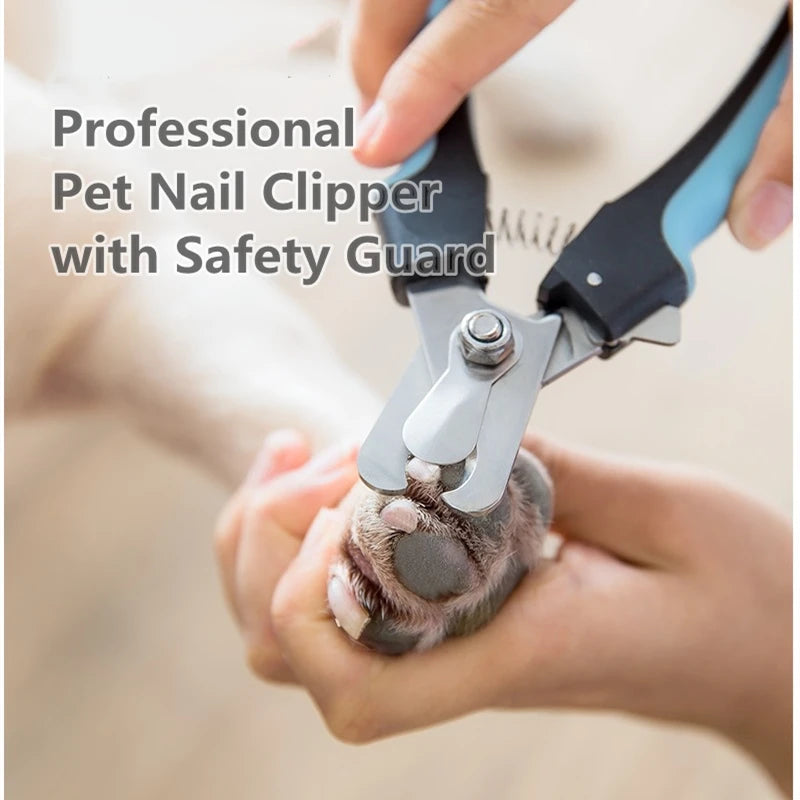 Coupe-Griffes Professionnel pour Chiens et Chats – Acier Inoxydable avec Butée de Sécurité Ma boutique