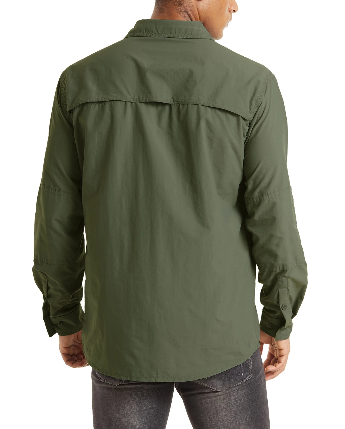 Chemise Homme TACVASEN | Manches Longues | Séchage Rapide | Protection UV | Poches Zippées | Randonnée & Travail Extérieur - BLACKBEARD OUTDOOR INDUSTRIES