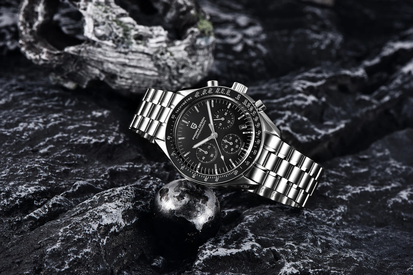 PAGANI DESIGN PD-1701 Moonwatch 2025 – Hommage à la CK2998 – Montre Homme Quartz Chronographe de Luxe - BLACKBEARD OUTDOOR INDUSTRIES