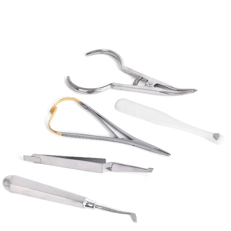 Kit Complet 18 Pièces d’Outils Orthodontiques avec Localisateur de Brackets TC – DENTOSEE Ma boutique