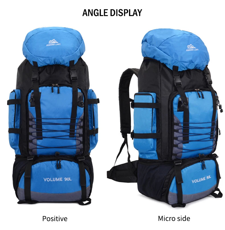 Sac à Dos de Voyage 90L - Sac de Camping, Randonnée, Montagne et Sport - Homme & Femme - BLACKBEARD OUTDOOR INDUSTRIES
