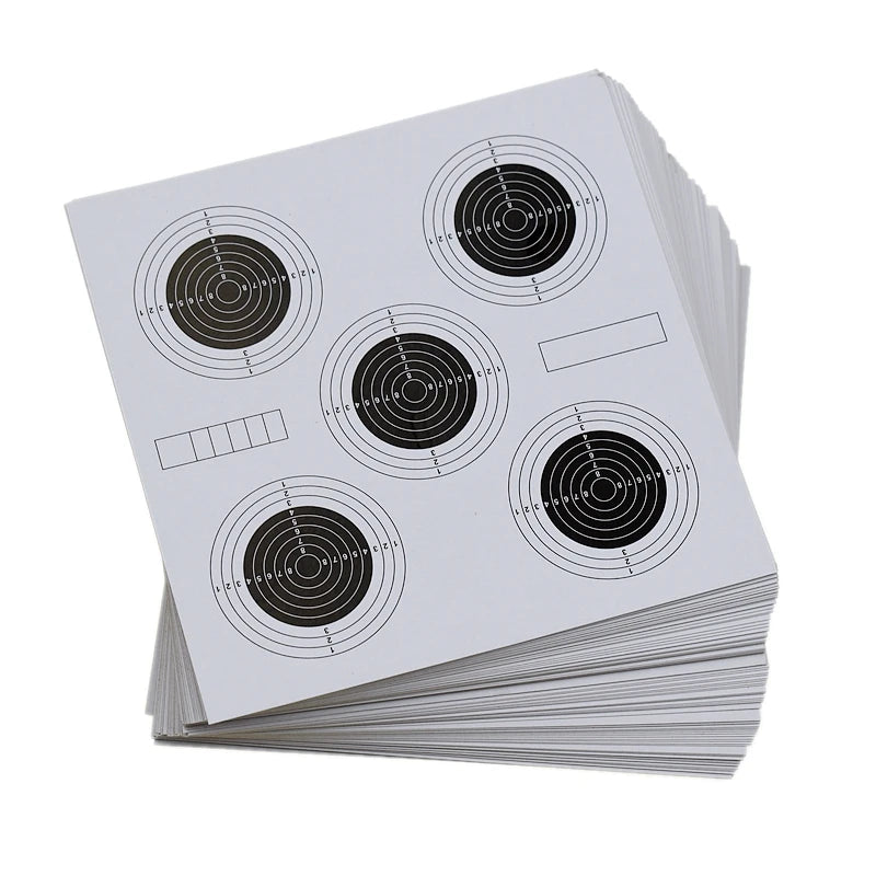 CIBLE MURALE ACIER AVEC PIÈGE À BALLES – DESIGN EN CONE, 5 TYPES DE PAPIERS INCLUS Ma boutique