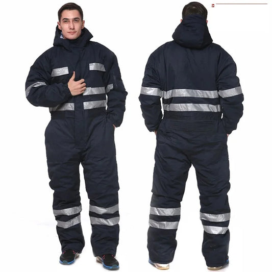 Combinaison de Travail Hiver – Coton Rembourré – Réfléchissante et Résistante à l’Huile – Pour Homme & Femme - BLACKBEARD OUTDOOR INDUSTRIES