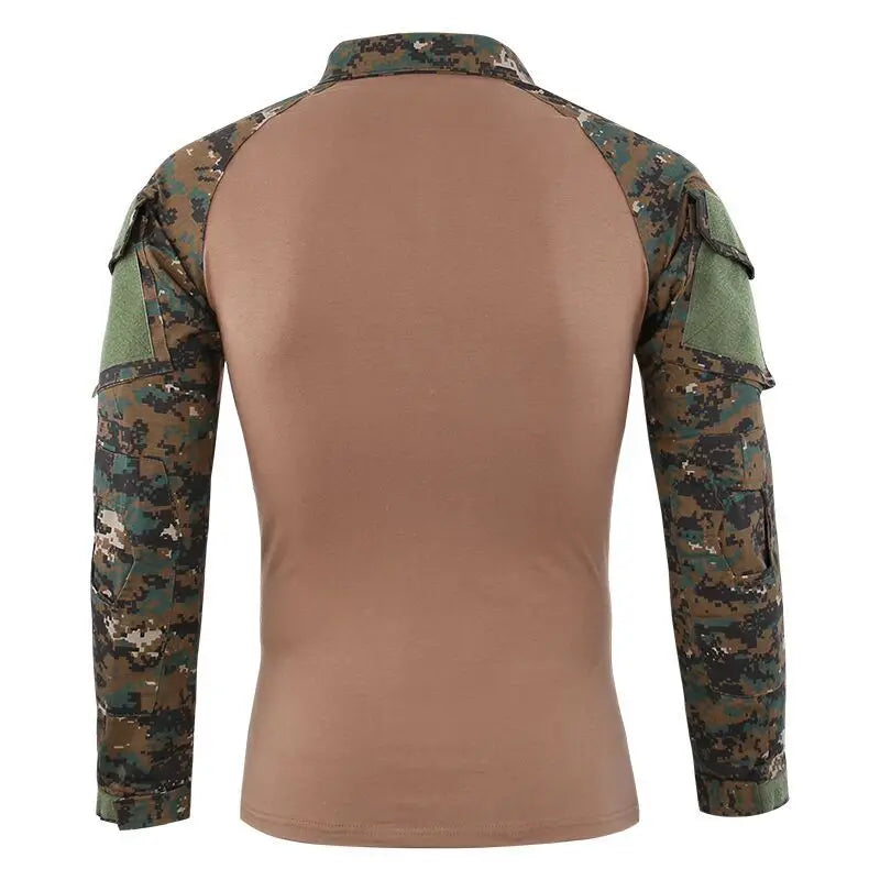 🪖 Chemise de Combat Camouflage Homme – TOMITANY Airsoft | Paintball | Randonnée | Tactique | Manches longues - BLACKBEARD OUTDOOR INDUSTRIES