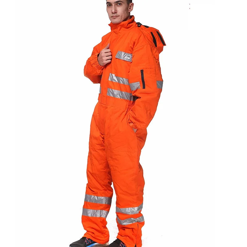 Combinaison de Travail Hiver – Coton Rembourré – Réfléchissante et Résistante à l’Huile – Pour Homme & Femme - BLACKBEARD OUTDOOR INDUSTRIES
