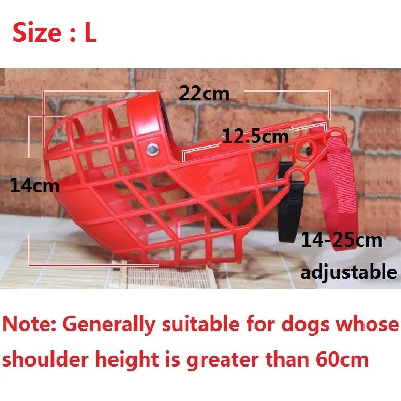 Muselière Panier Respirante pour Chien – Anti-Morsure, Anti-Aboiement, Anti-Mastication | Spéciale Lévrier, Whippet, Grand Chien Ma boutique