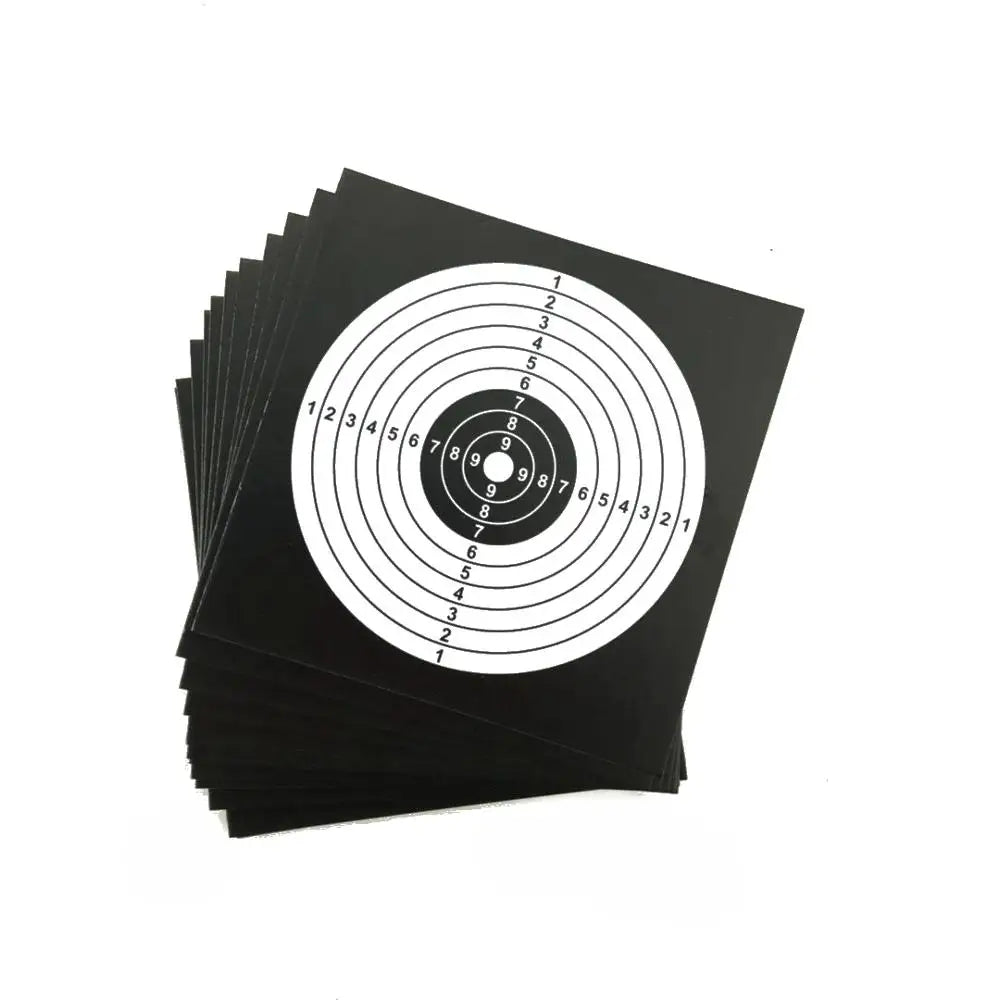 CIBLE MURALE ACIER AVEC PIÈGE À BALLES – DESIGN EN CONE, 5 TYPES DE PAPIERS INCLUS Ma boutique