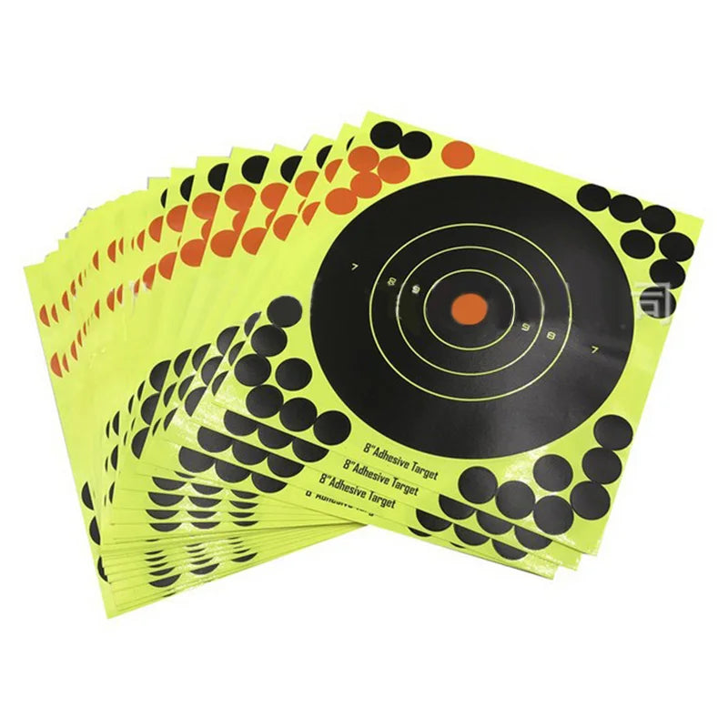 Lot de 180 Cibles Autocollantes Réactives 3 Pouces - BLACKBEARD OUTDOOR INDUSTRIES