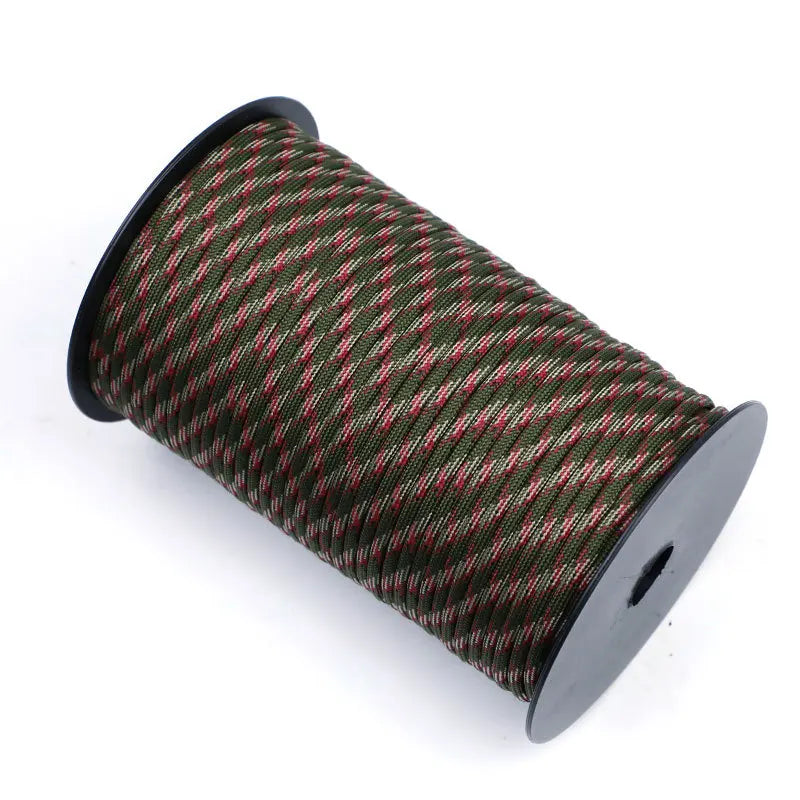 Corde Paracord Militaire 550 – 100m de Résistance et Polyvalence ! - BLACKBEARD OUTDOOR INDUSTRIES