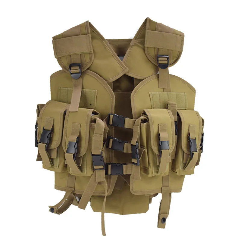 Gilet Tactique RUIN HAWK - Veste de Combat et Protection MOLLE pour Entraînement Militaire, Tir, Chasse et Activités Extérieures BLACKBEARD OUTDOOR INDUSTRIES