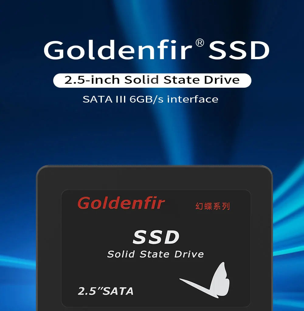 Goldenfir SSD 128GB SATAIII SSD 512GB 480GB 256GB HD 1TB 500GB Hard Disk 2.5 Ma boutique