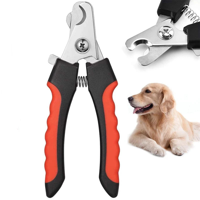 Coupe-Griffes Professionnel pour Chiens et Chats – Acier Inoxydable avec Butée de Sécurité Ma boutique