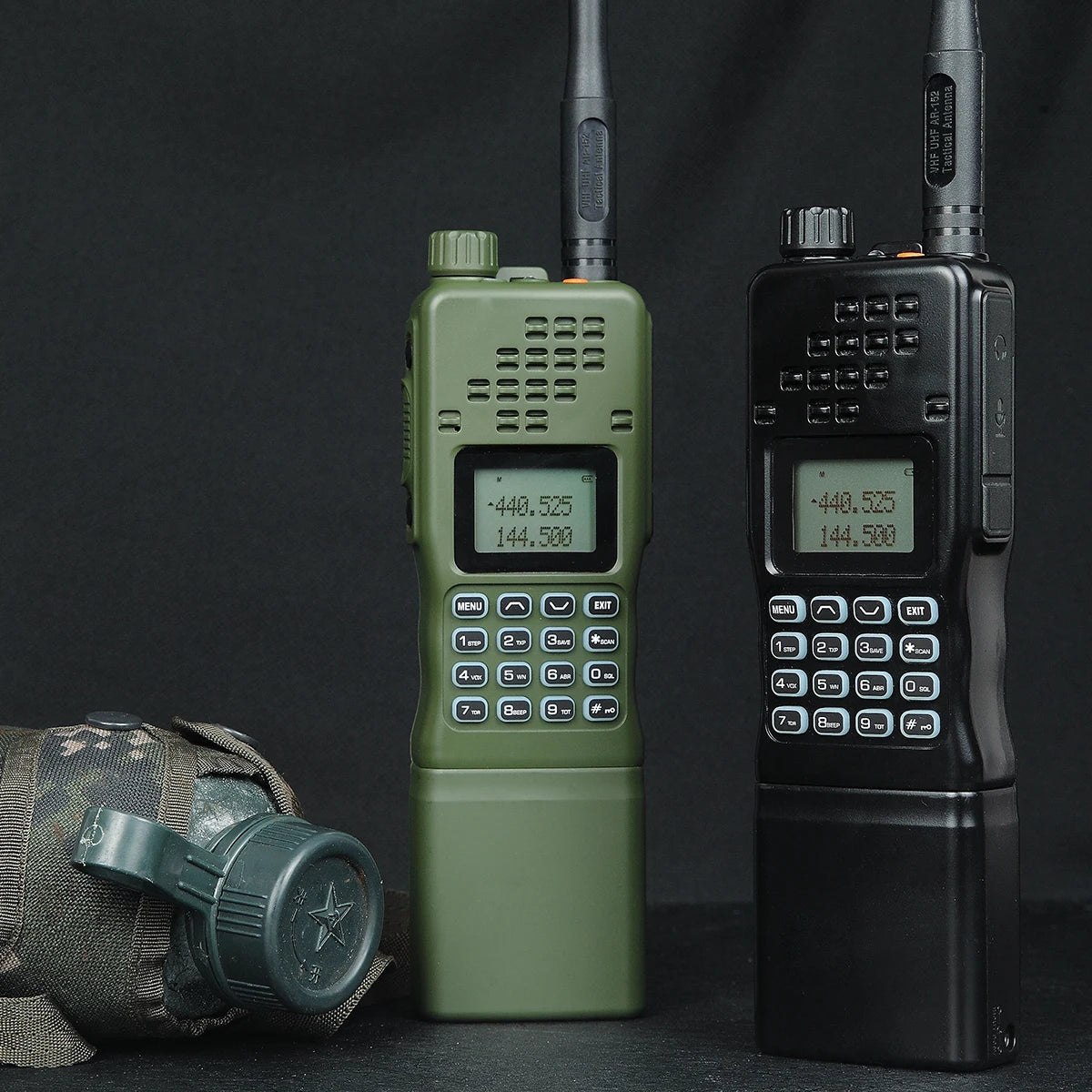 Baofeng AR-152 15W Walkie Talkie Powerful CB Two way Radio 12000mAh Battery Tactial Long Range AN PRC-152 Dual Band Transceiver BLACKBEARD OUTDOOR INDUSTRIES