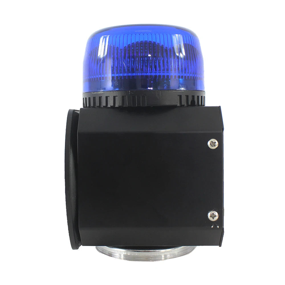 Gyrophare de Signalisation LED d'Urgence 8W avec Sirène à Deux Tons de 40W et Klaxon d'Alerte Incendie avec Interrupteur à Prise Allume-cigare BLACKBEARD OUTDOOR INDUSTRIES