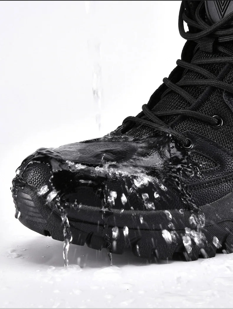 Bottes d'Hiver Femme Moipheng - Super Chaleur, Taille Plus, Chaussures à Plateforme, Bottes Moto à mi-mollet avec Doublure en Fourrure - Zapatos Para Mujer - BLACKBEARD OUTDOOR INDUSTRIES