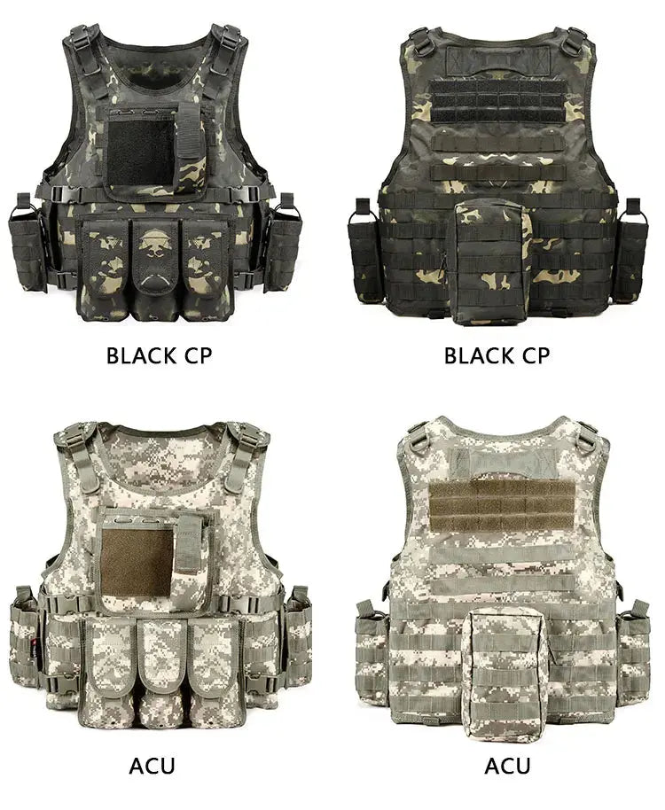 Gilet Tactique Porte-Plaque YAKEDA E88005 – Usage Professionnel & Airsoft Ma boutique
